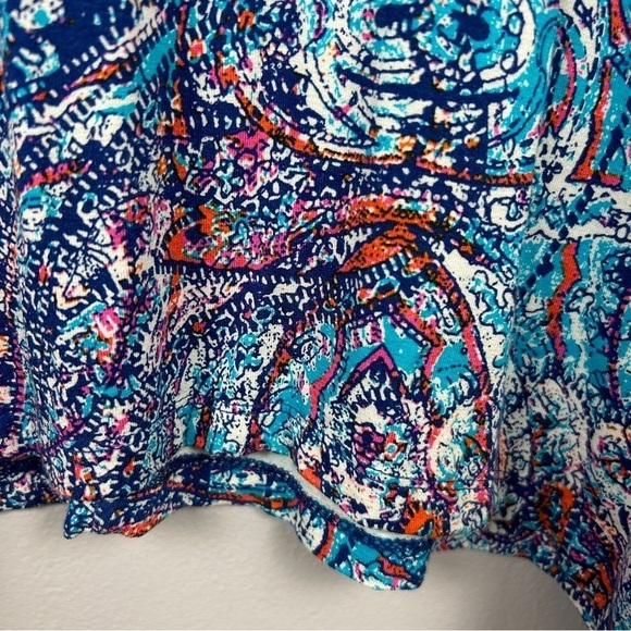 Cynthia Rowley Artsy Multicolour Sleeveless Maxi Dress 3X - Picture 9 of 15